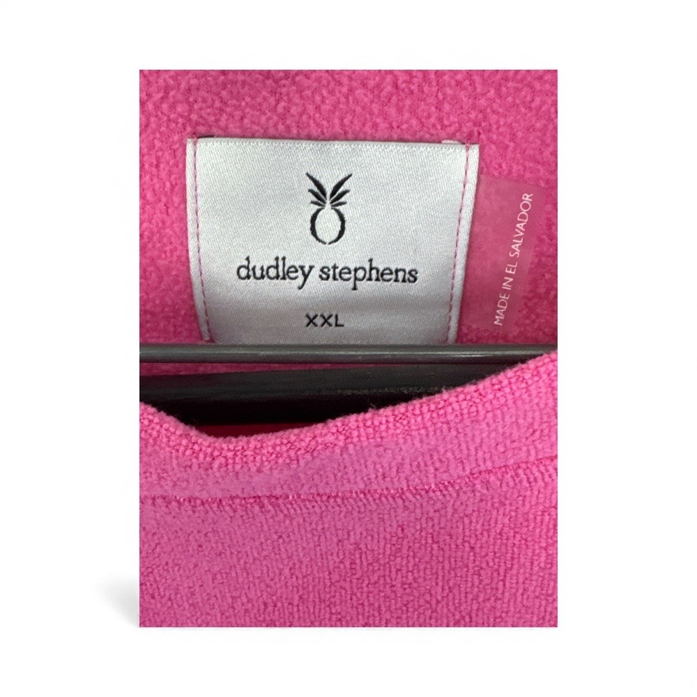 Dudley Stephens Pink Fleece Puff Sleeve Sweatshirt XXL - Picture 3 of 16